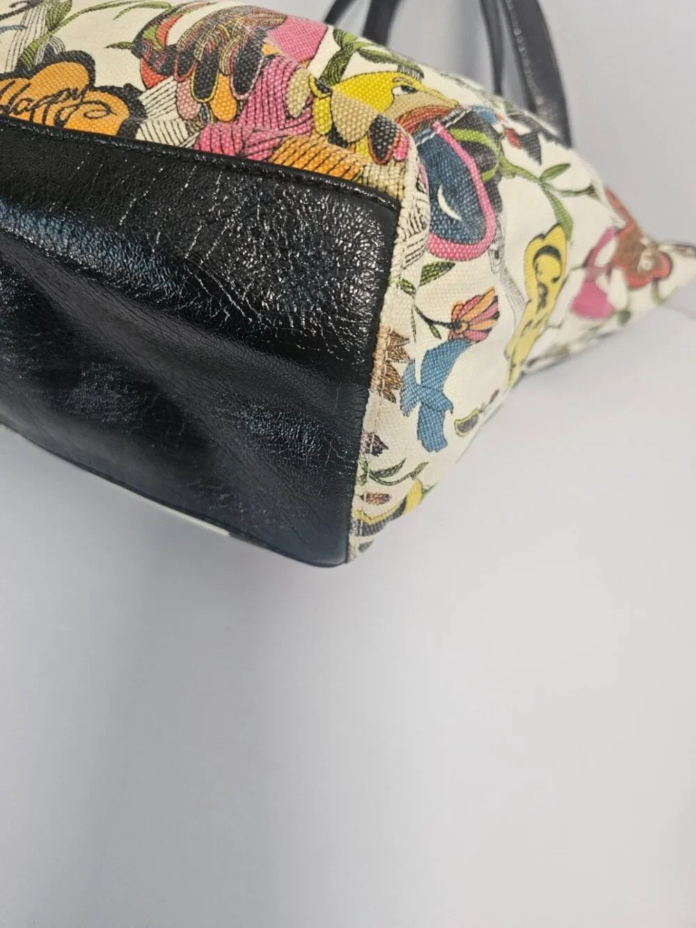 The Sak Bag Shoulder Peace Floral Canvas Boho Casual